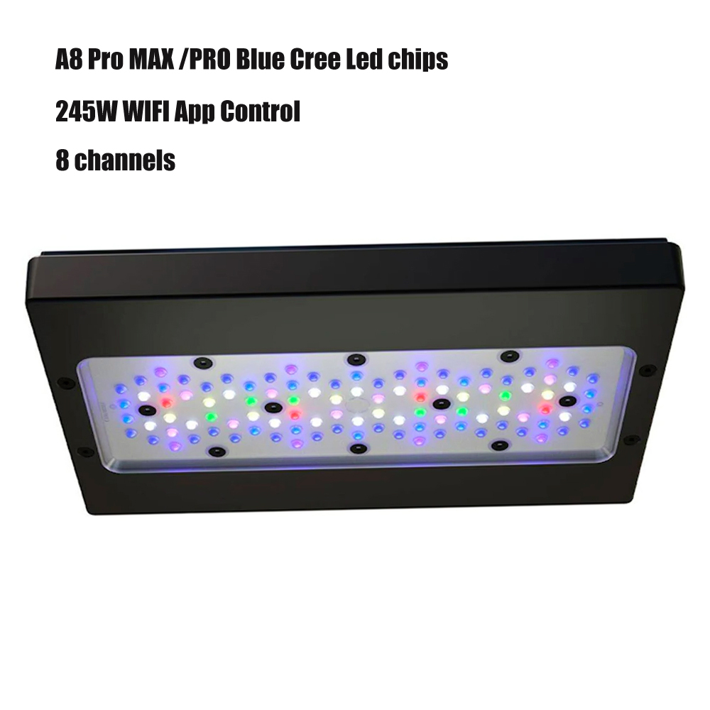 Aquarium Blue Marine Reef - WLAN-App 240W A8 PRO Blue MAX