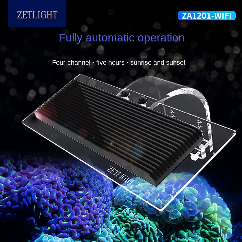 Aquarium Blue Marine Reef - ZETLIGHT ZA-1201AI LED licht korallen wachsen