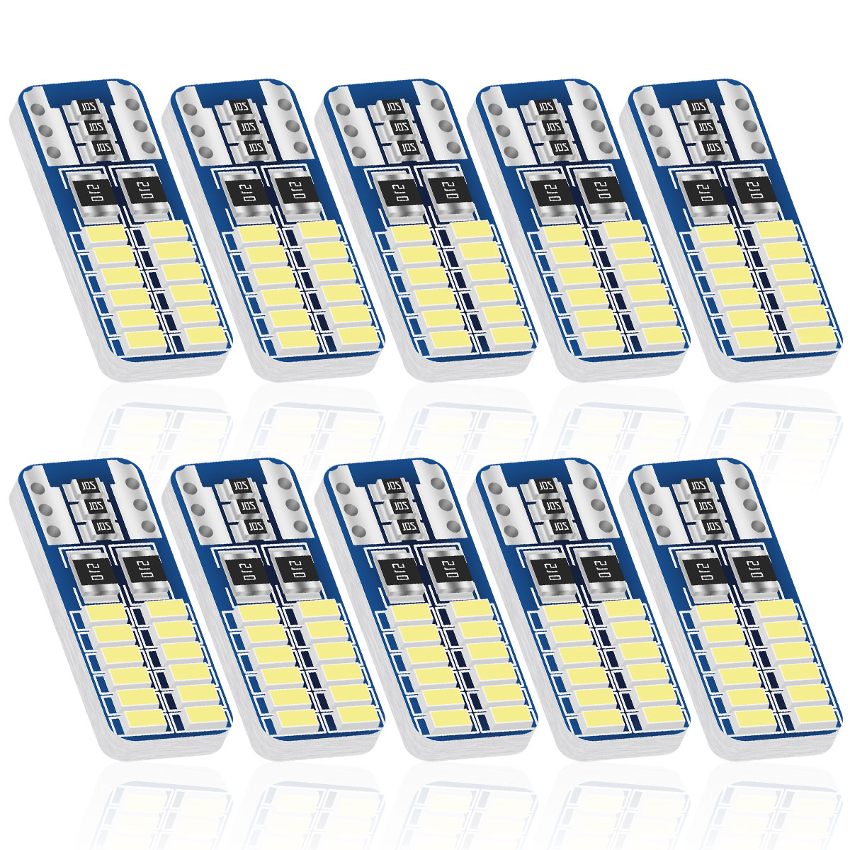 Actinic Blue Led - 2/6/10/20PCS T10 W5W LED Auto Innen