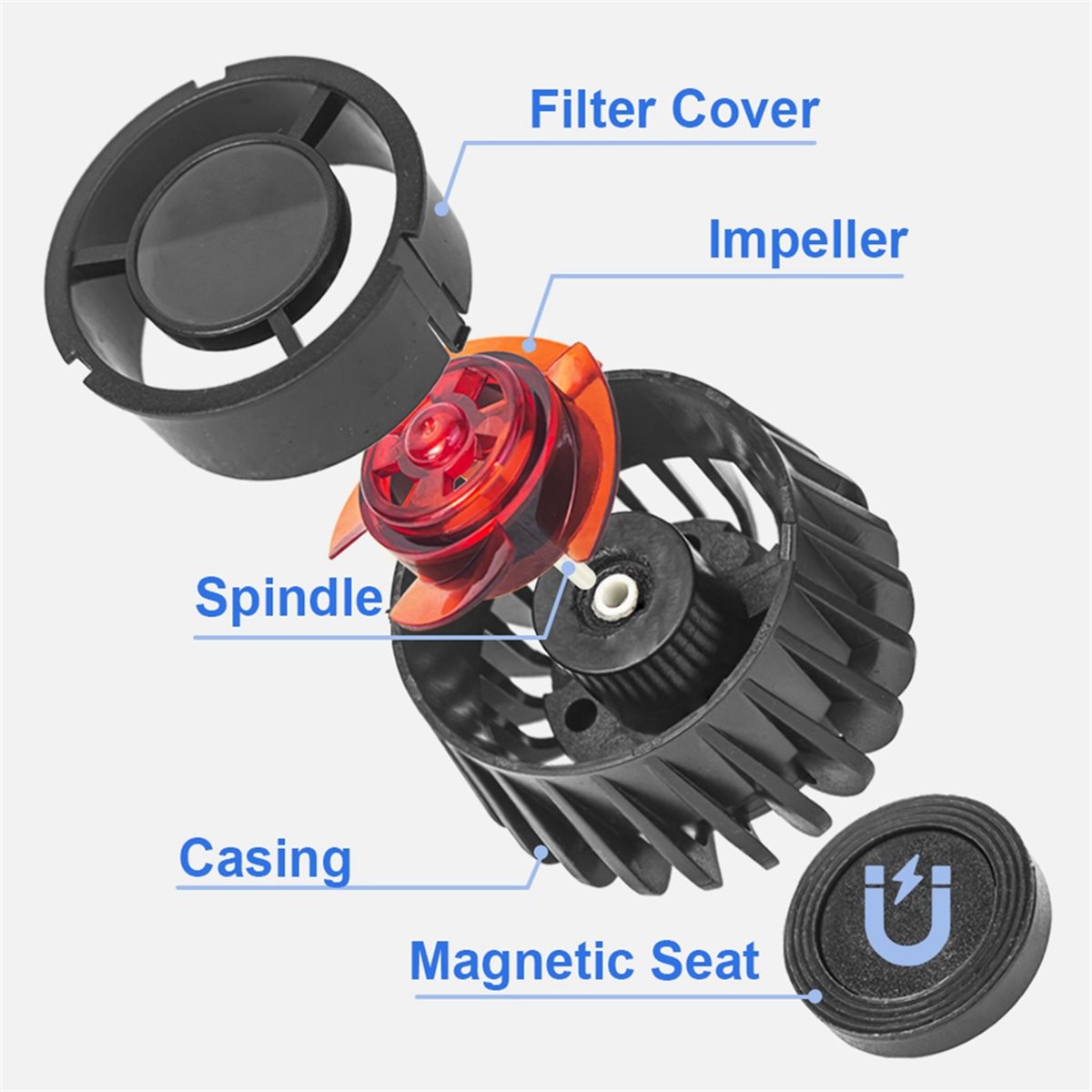 Powerhead Wave Maker - NEUE Fisch Magnetische Aquarium Welle Maker
