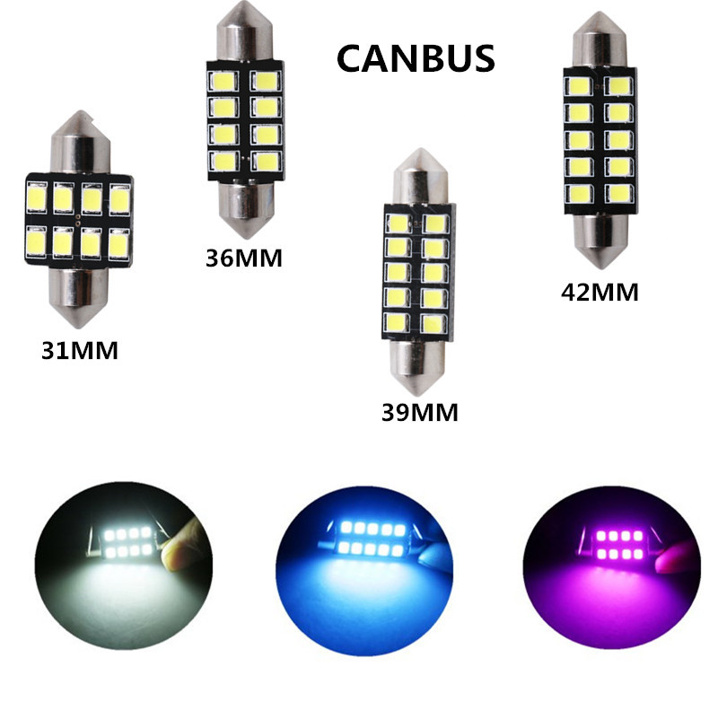 2 Stück LED C5W Licht Girlande – Actinic Blue Led Bewertung und Preis