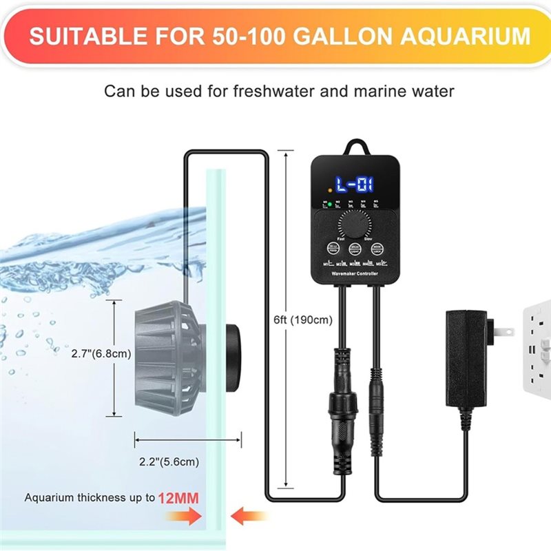AAAN-Wellenmacher für 50-100 G – Powerhead Wave Maker Bewertung und Preis